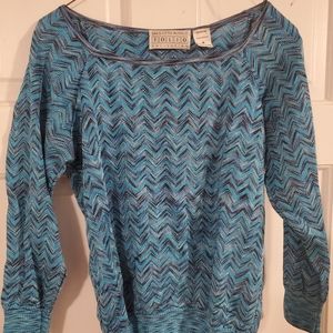 Saks Fifth Avenue blue sweater